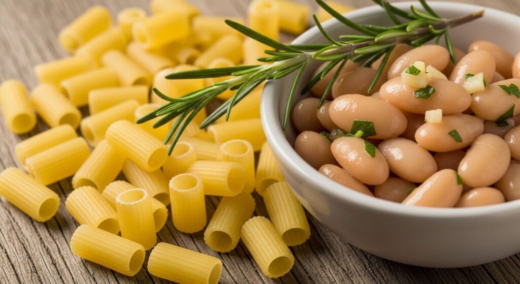 Best pasta shapes for Pasta e Fagioli recipe.