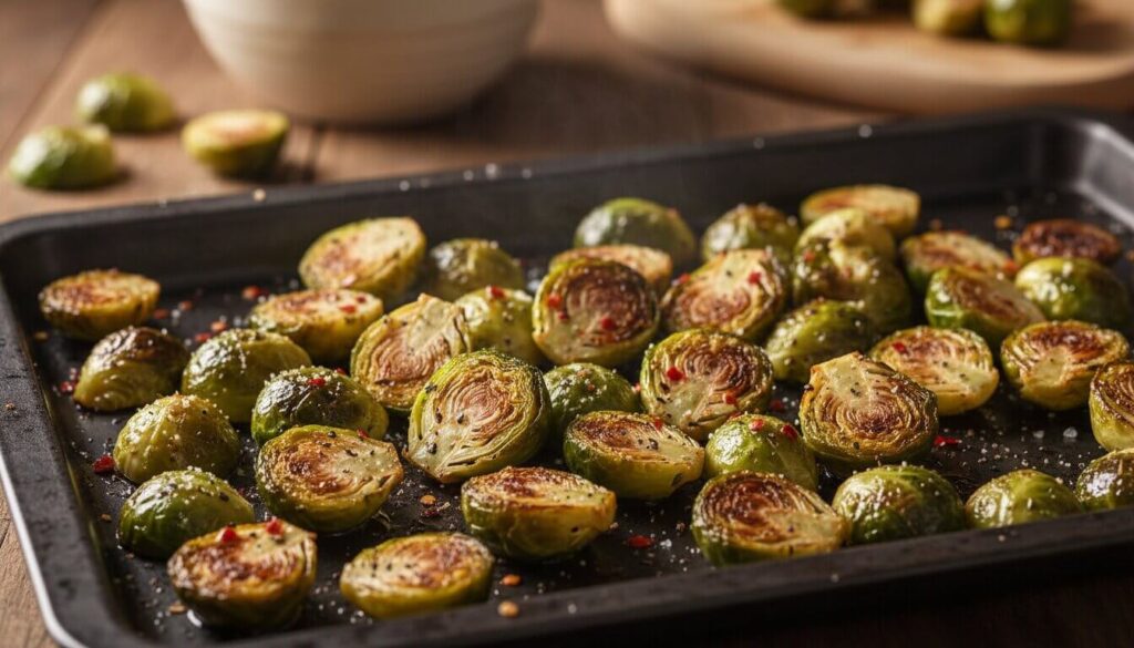 roasted brussels sprouts with cod side dish