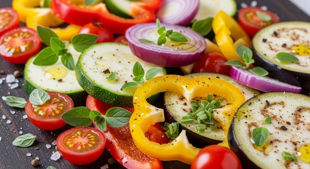 Fresh lemon, parsley, and olive oil for quinoa salad dressing.