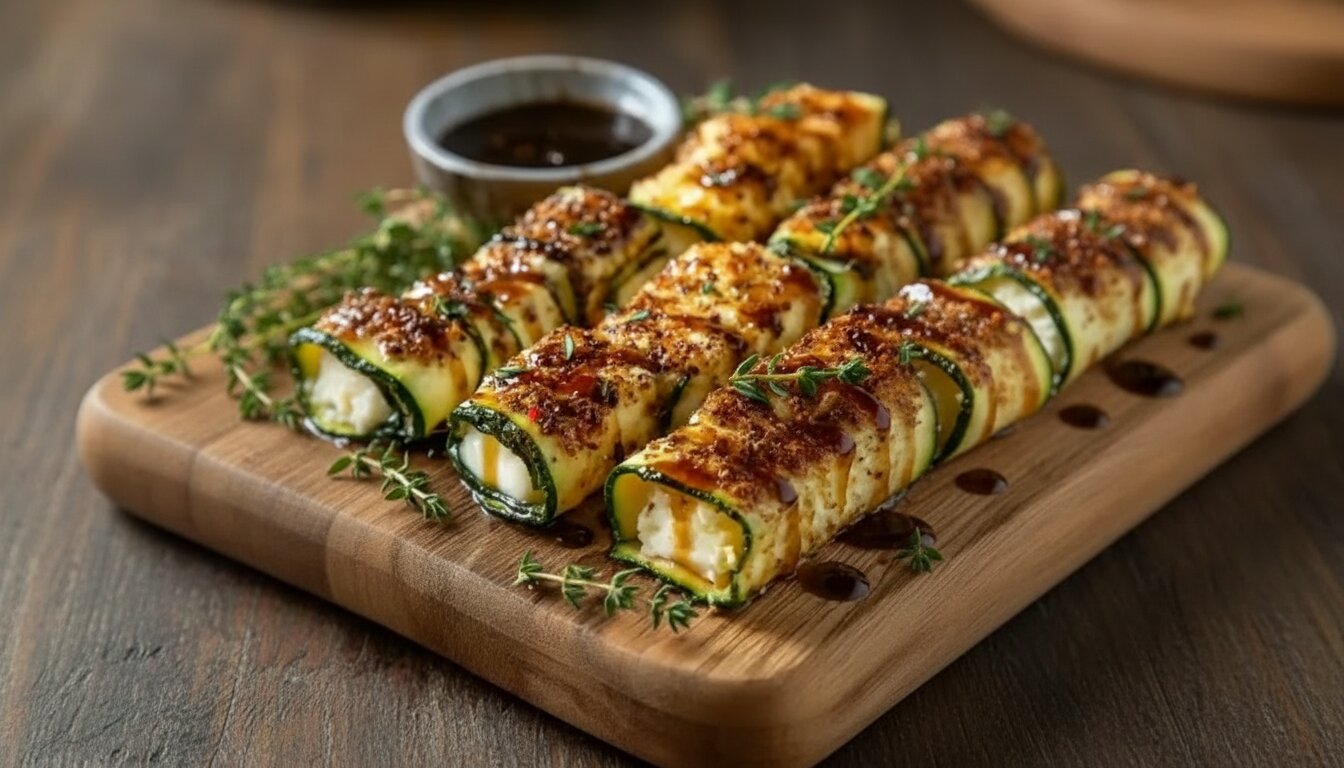 Sliced zucchini rounds