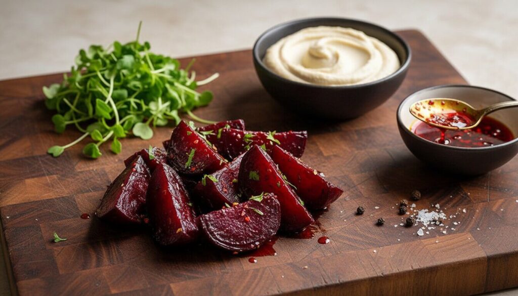 roasted beetroot for salad