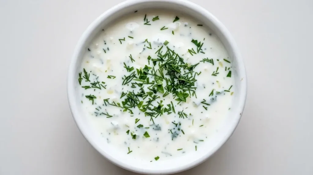 Yogurt Dip for Garlic Parmesan Zucchini Fries