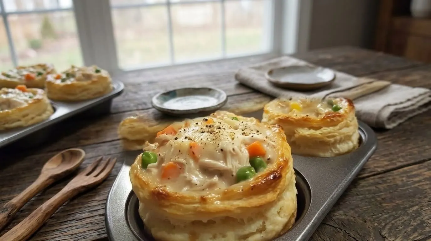 Mini Chicken Pot Pies